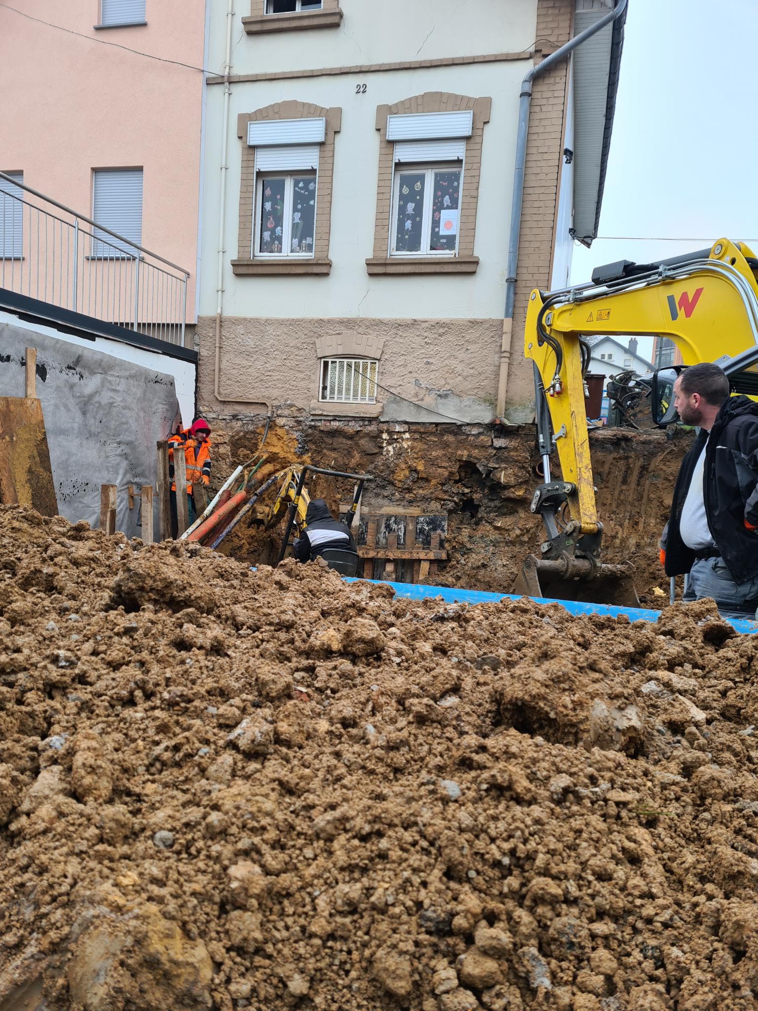 Construction d’un garage — Oberkorn